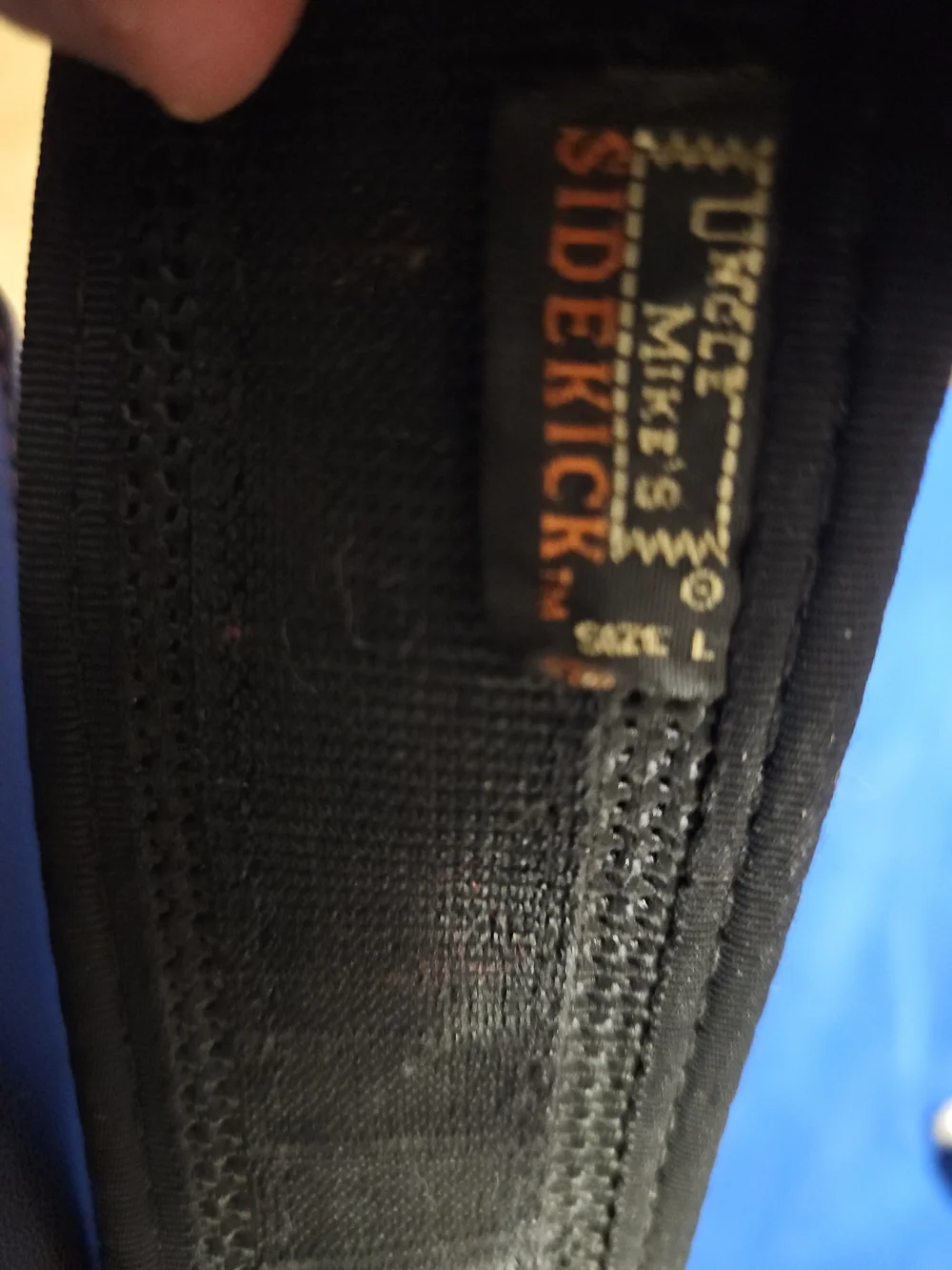 Black Tactical Duty Belt with Holster and Double Magazine Pouch